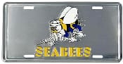 SeaBee Liscence Plate for Car