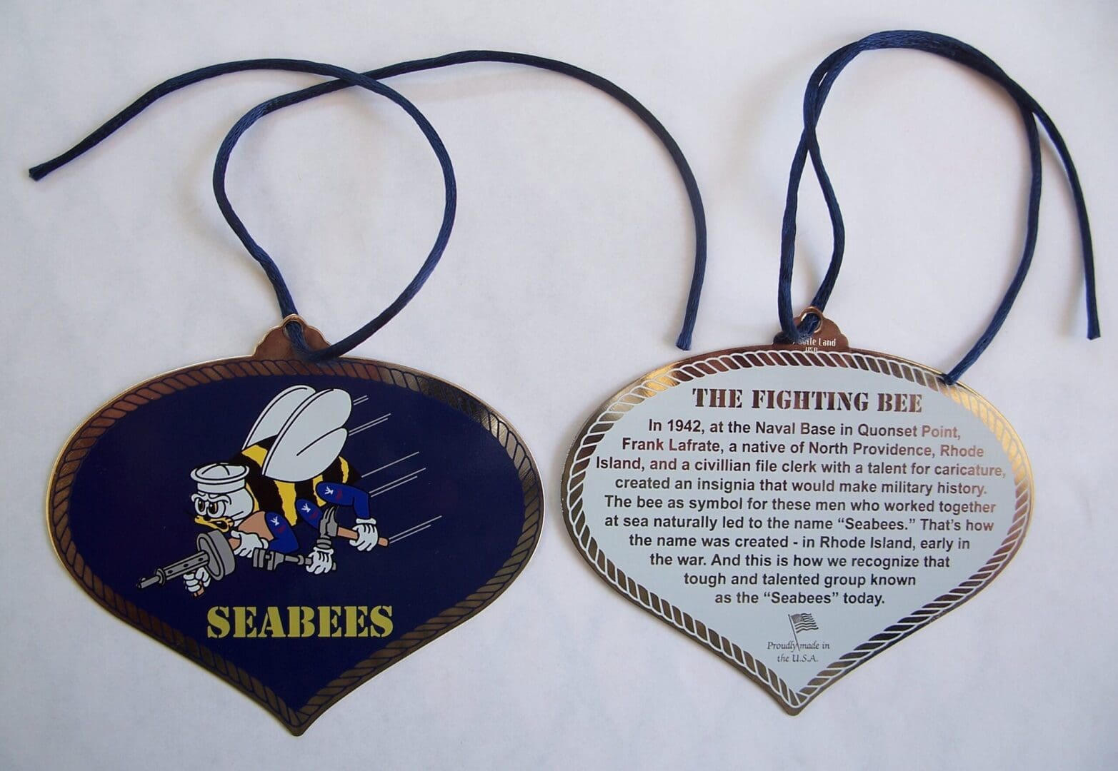 Fighting Seabee Ornament