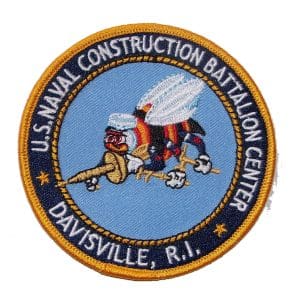 US Naval Construction Battelion Naval Center Patch